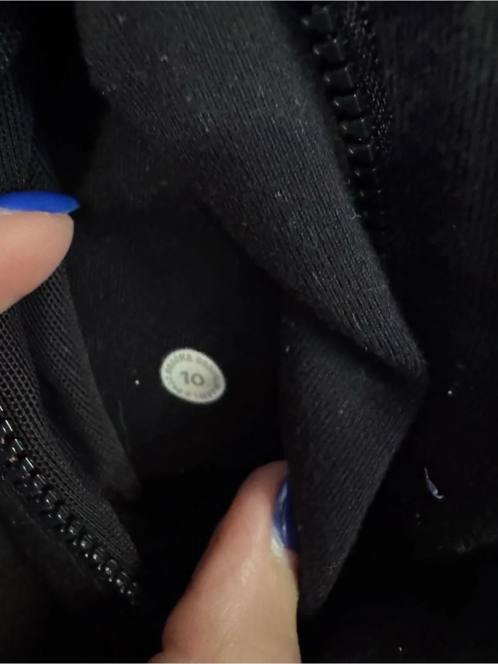 Lululemon Black Full-Zip Define Jacket